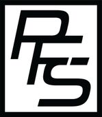 Black stylized letters