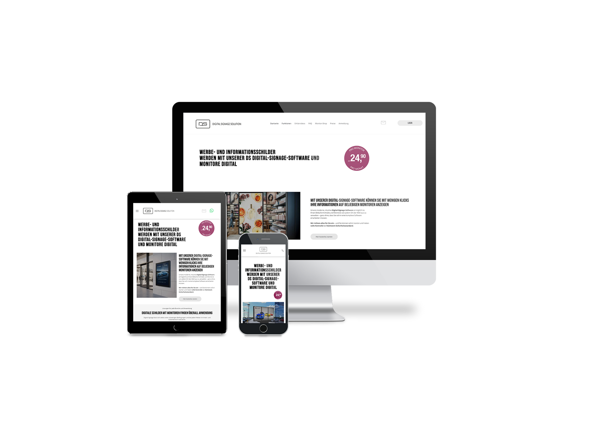 Moderne Webseiten mit KI-Editor für mehr Sichtbarkeit
