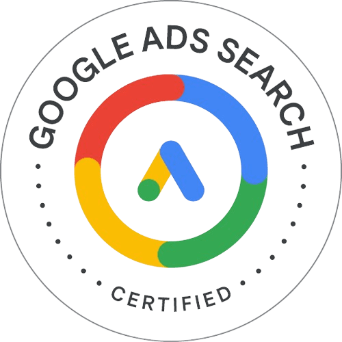 Es handelt sich um ein für die Google Ads-Suche zertifiziertes Logo.