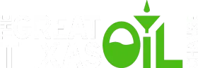The Great Texas Oil CHange logo in white