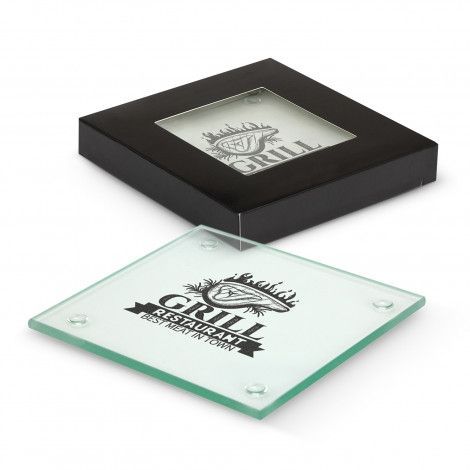 Venice Glass Coaster Set
