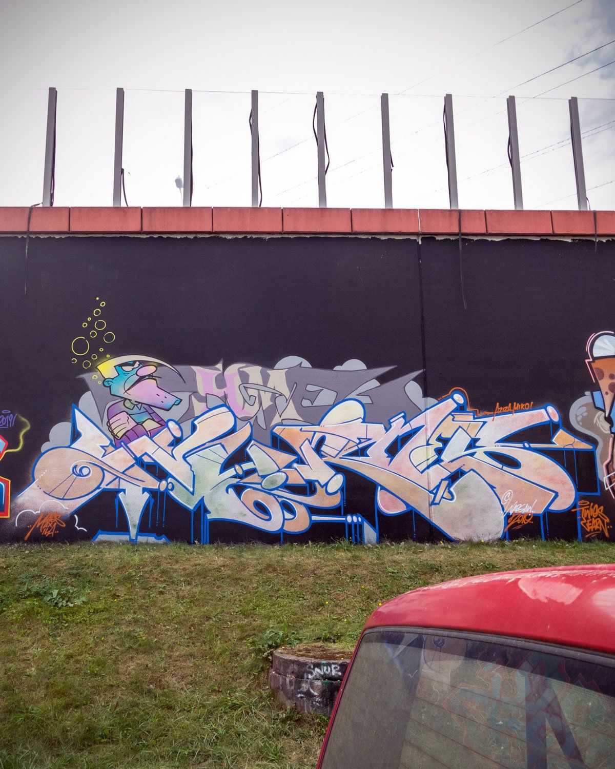 jurne graffiti artist warsaw poland