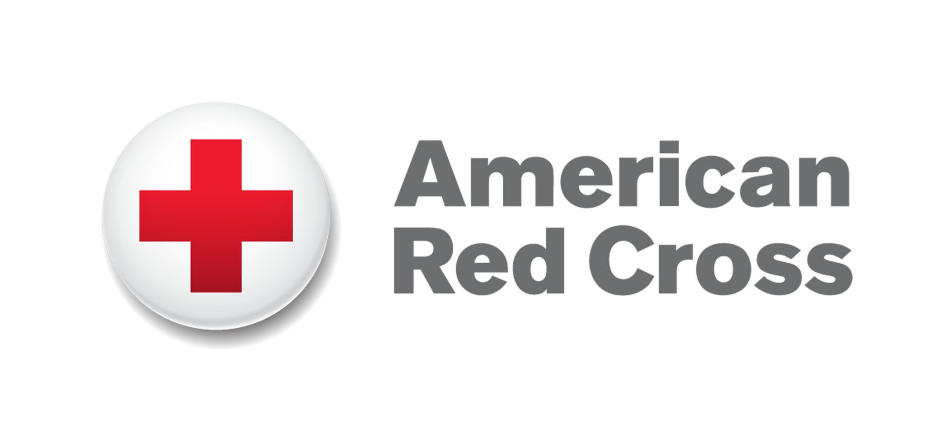 The american red cross logo is a red cross in a white circle.