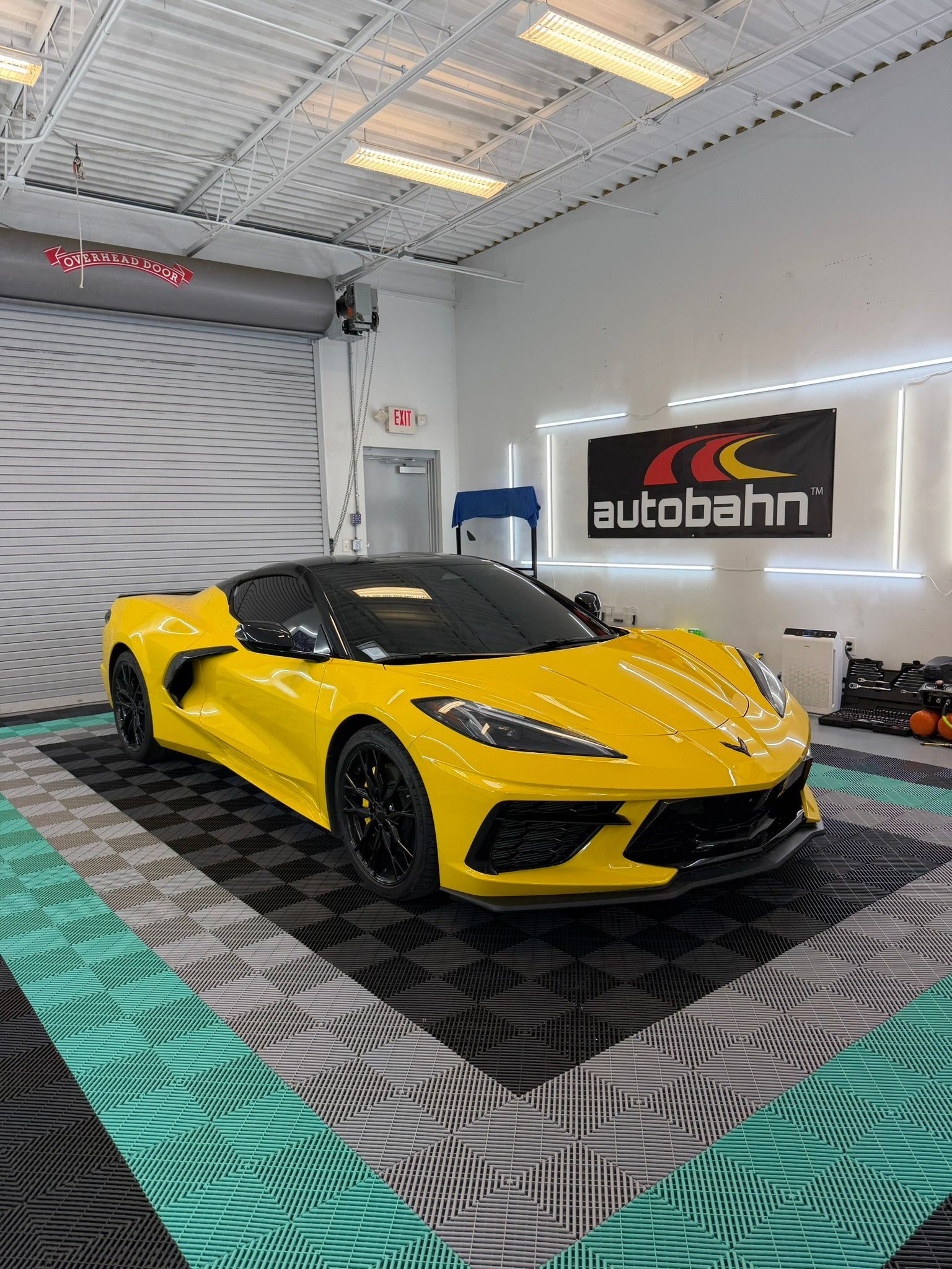 Chevrolet Corvette with ceramic coating finish at GT Tinting, Hampton VA
