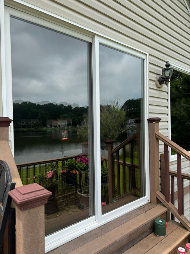 Residential window film installation, Yorktown VA