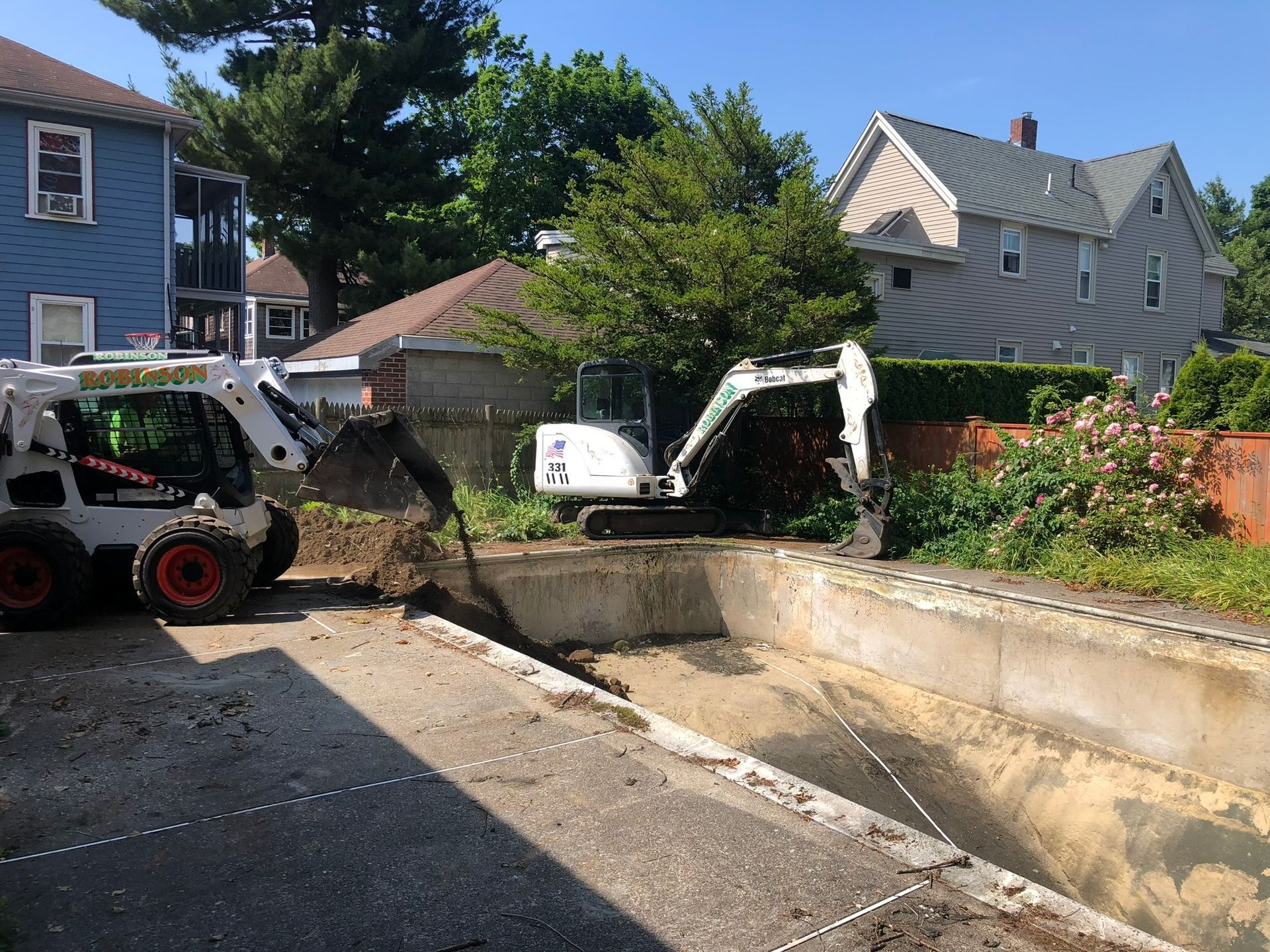 Pool Demolition Malden, MA
