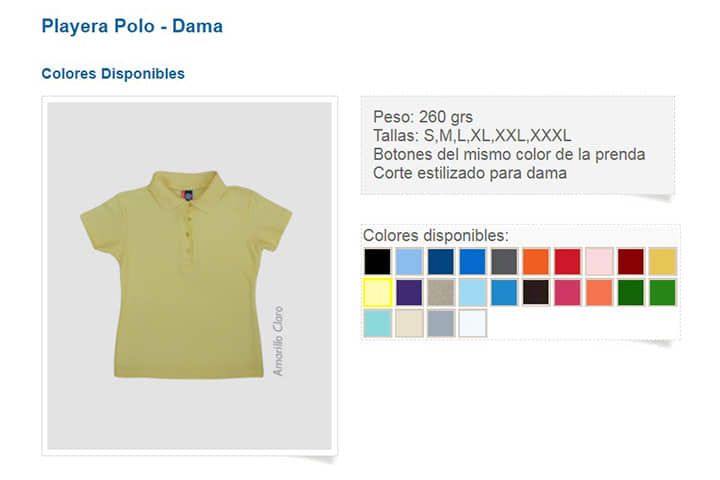 BORDADOS Y MÁS - POLO DAMA BRANS