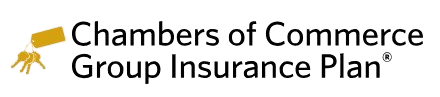 Chambers of Commerce Group Insurance Plan logo with yellow icon and black text