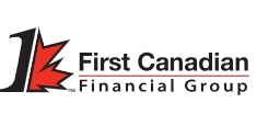 First Canadian Financial Group logo with red maple leaf and black text