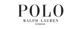 POLO Ralph Lauren logo in black serif text on a white background