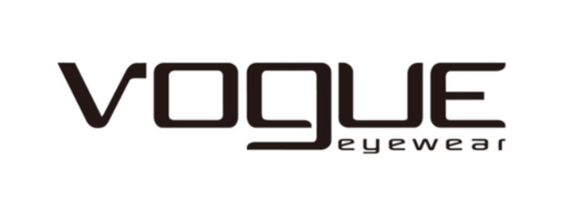 Vogue Eyewear logo in black text on a white background