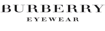 Burberry Eyewear logo in black serif text on a white background