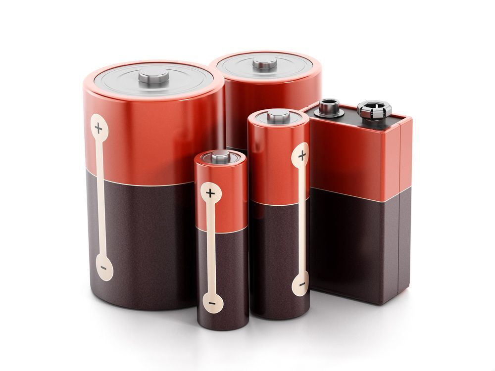 Five Batteries With Double AA, Triple AAA And 9V Battery — Bearfast Bearquip In Gunnedah NSW
