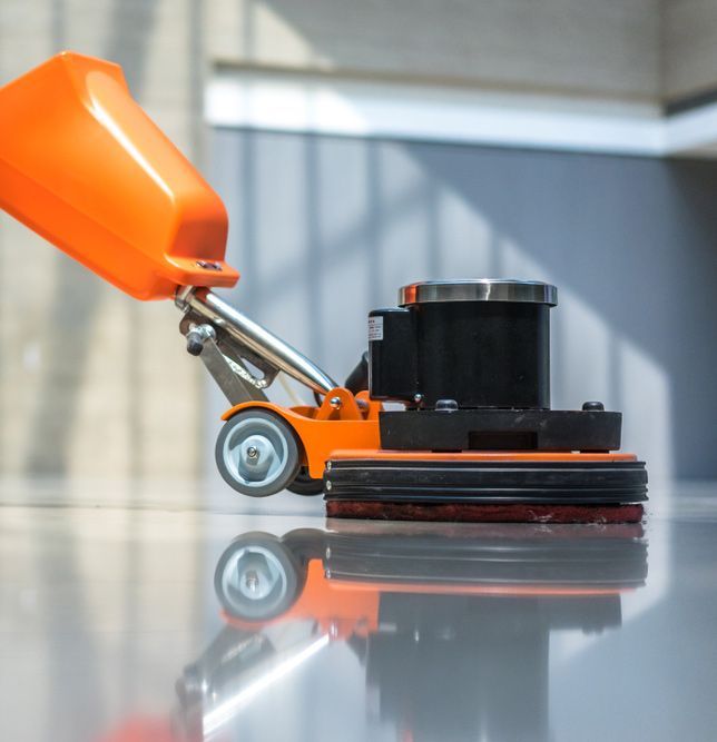 Floor Care And Cleaning Services With Cleaning Machine Equipment — Bearfast Bearquip In Taminda NSW