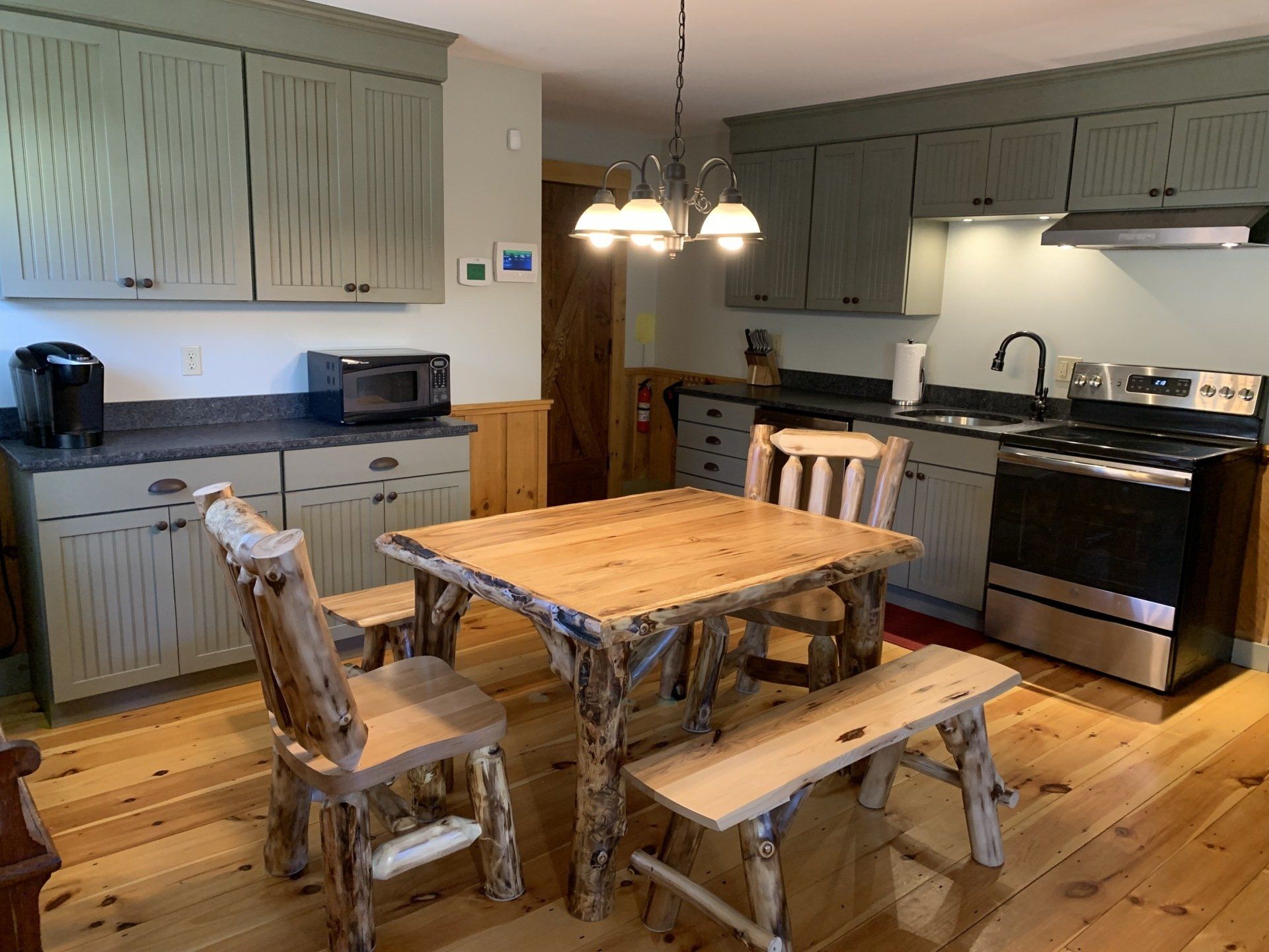 The Guest House kitchen in East Burke, VT
