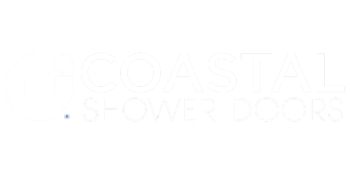 A white background with the words `` coastal shower doors '' written on it.
