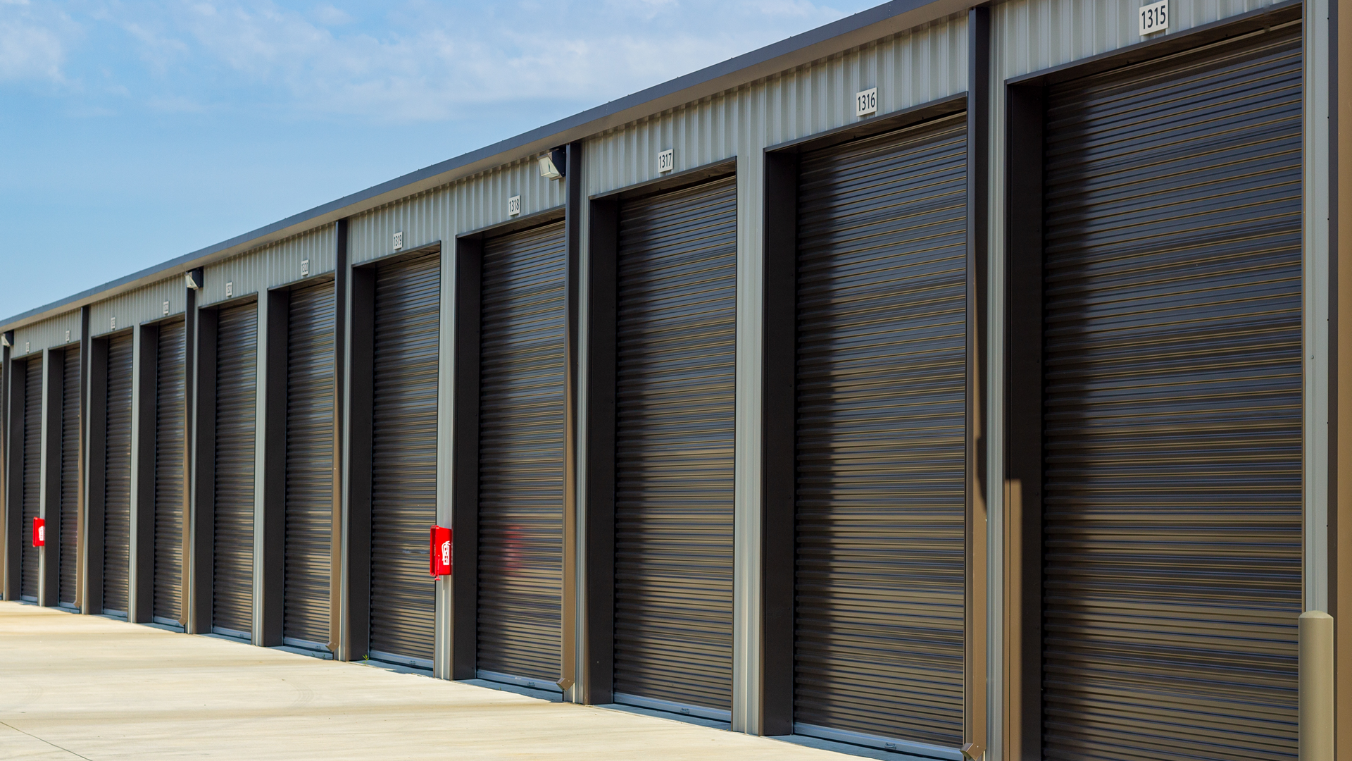 Storage facility exterior 