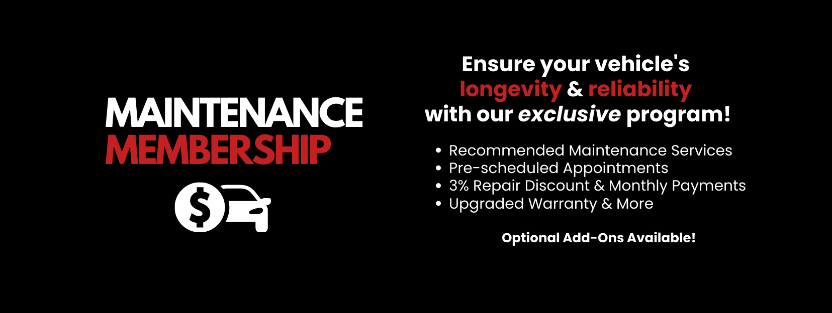 Membership | Advanced Automotive Performance