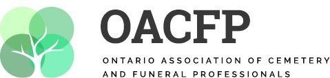 OACFP logo with green tree and leaf icon beside black text on white background