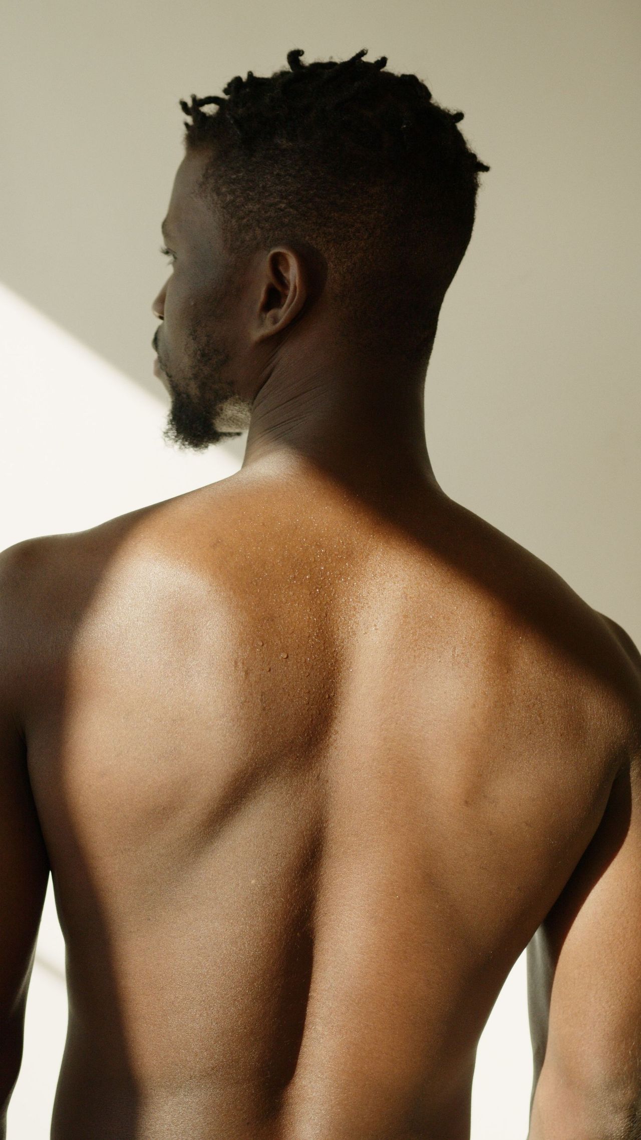Man's back after a professional back wax in South Lake Union