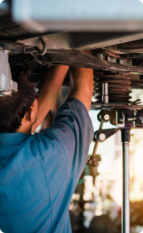 About Us Image Under Car | AFA Service & Repair