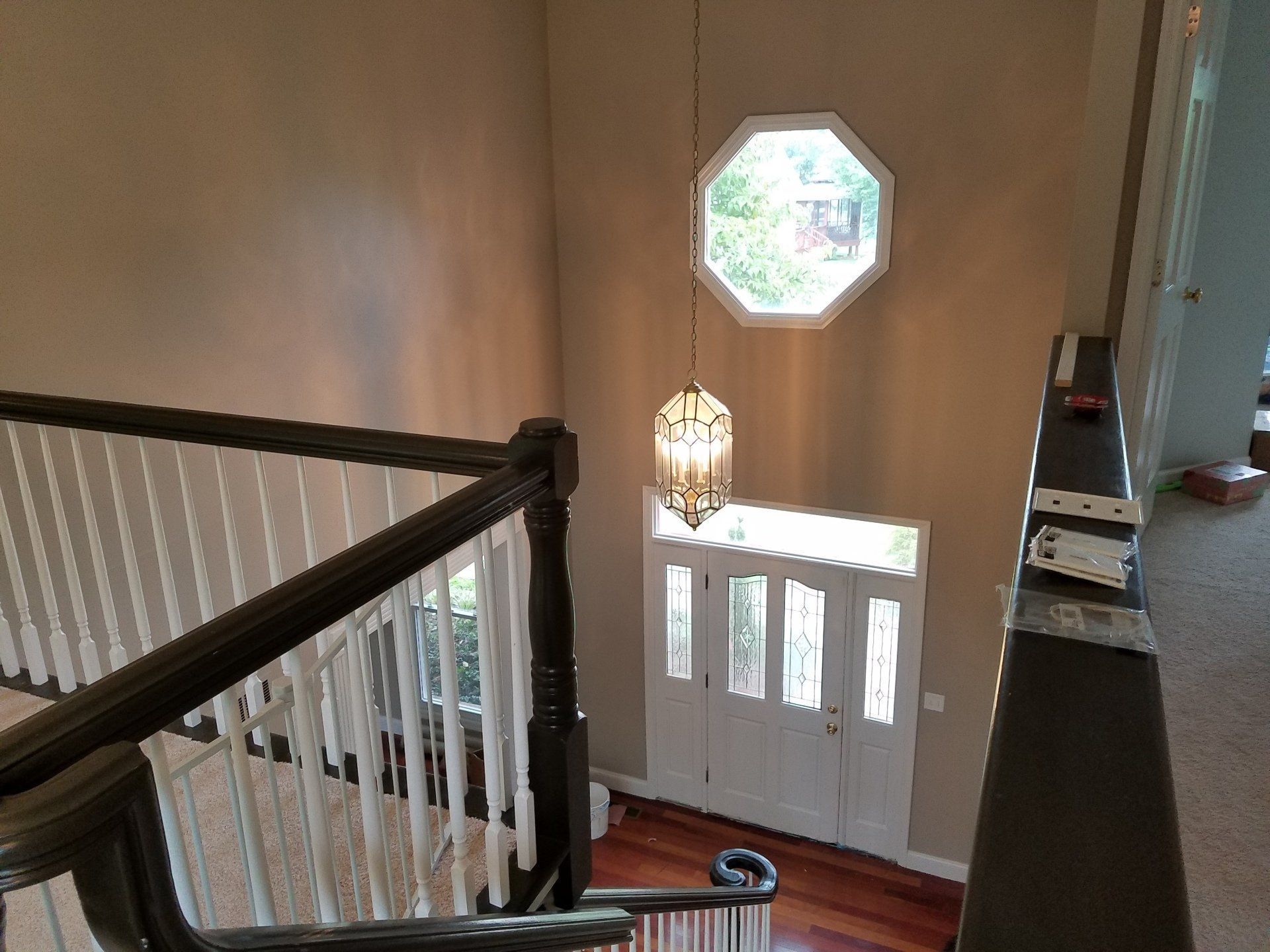 Newly Painted Stairs