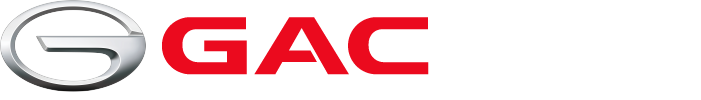 Logotipo do GAC em texto vermelho, com uma letra 