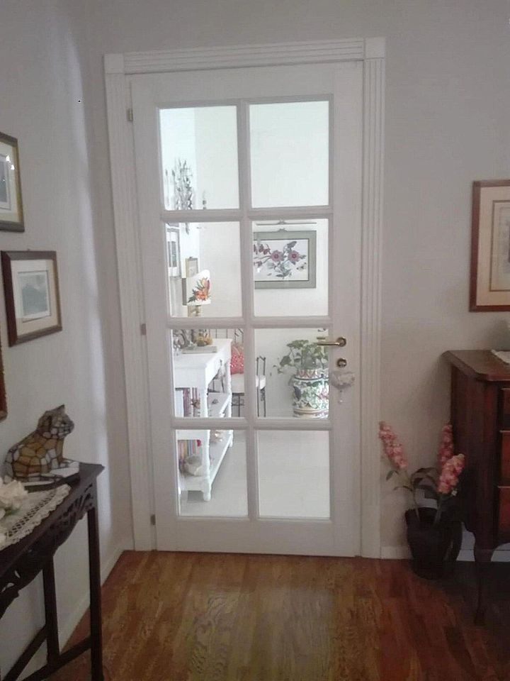 porta interno in legno laccata bianco