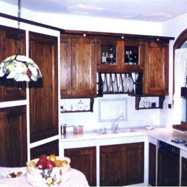 cucina in stile rustico