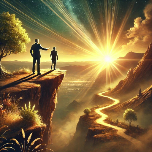 Man to another man the light