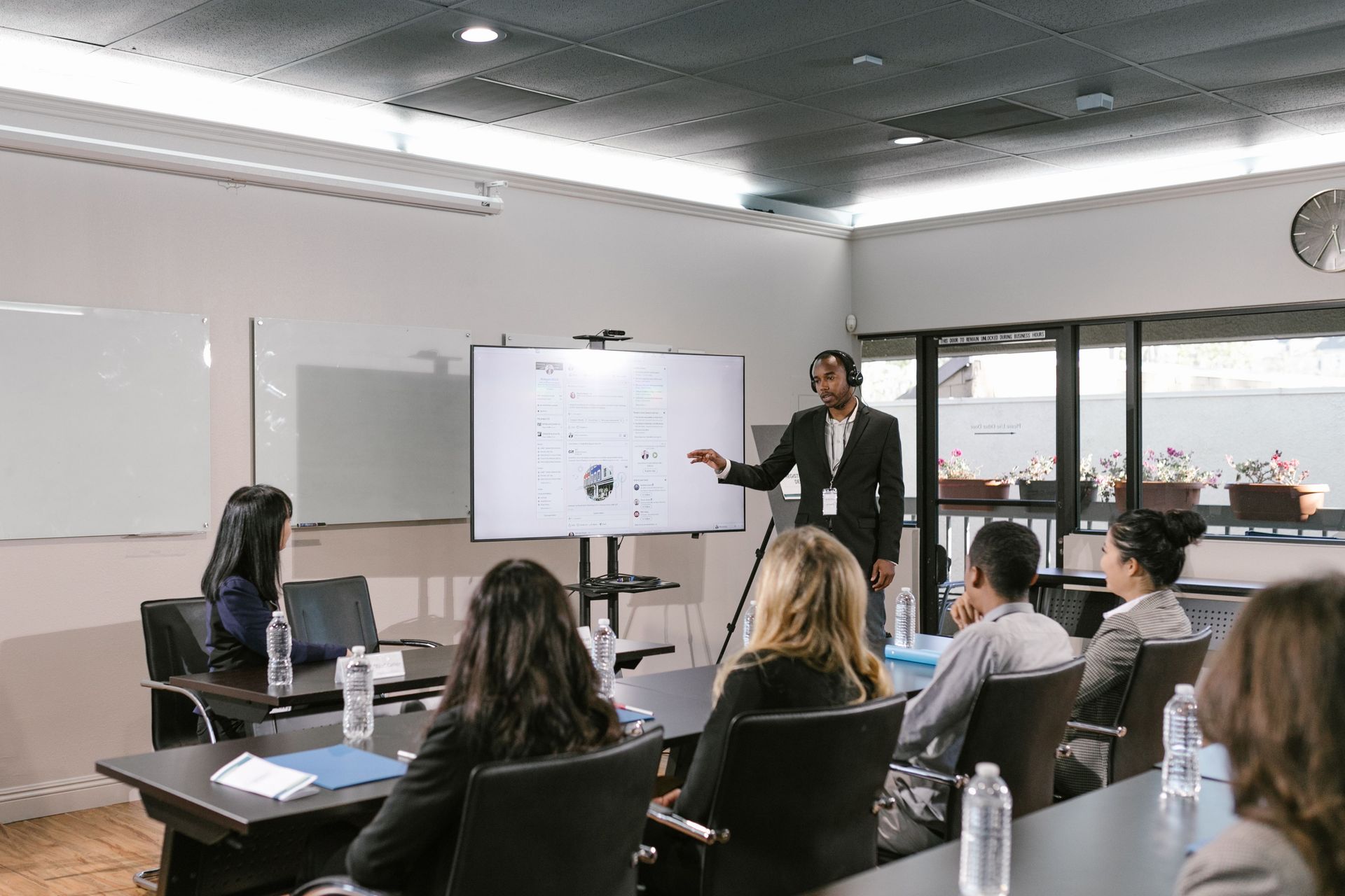 Corporate Training in progress