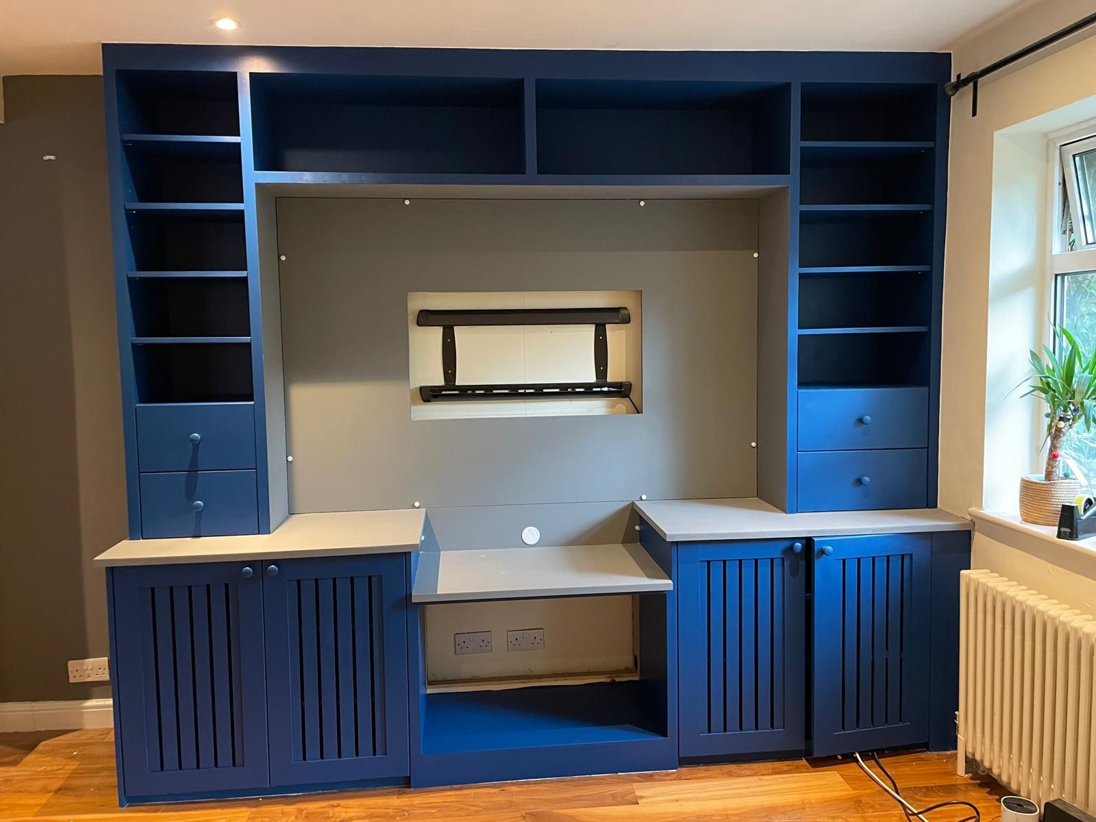 after photo of painted wardrobe 