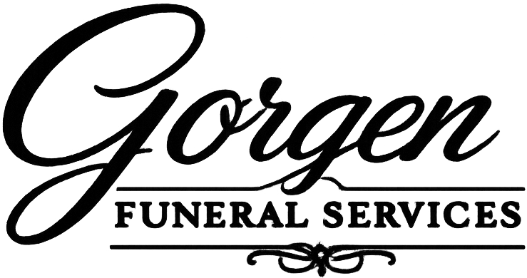 The logo for sample funeral home is shown on a white background.