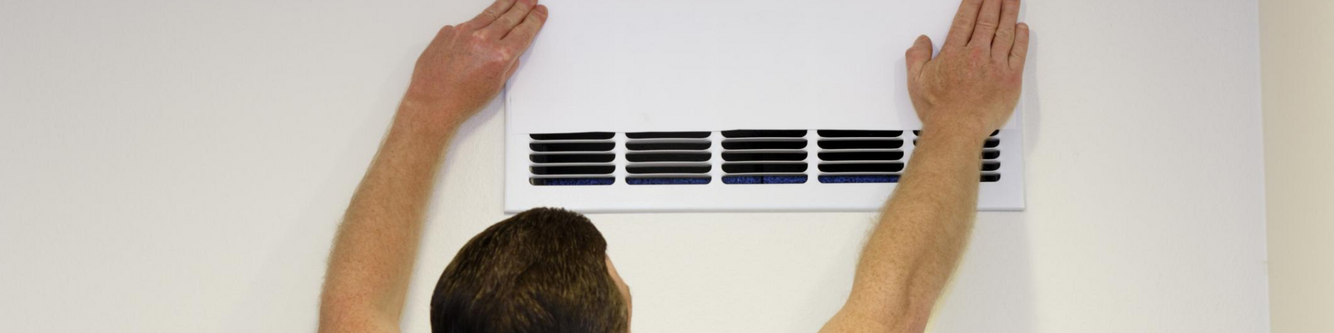 hvac technician installing unit