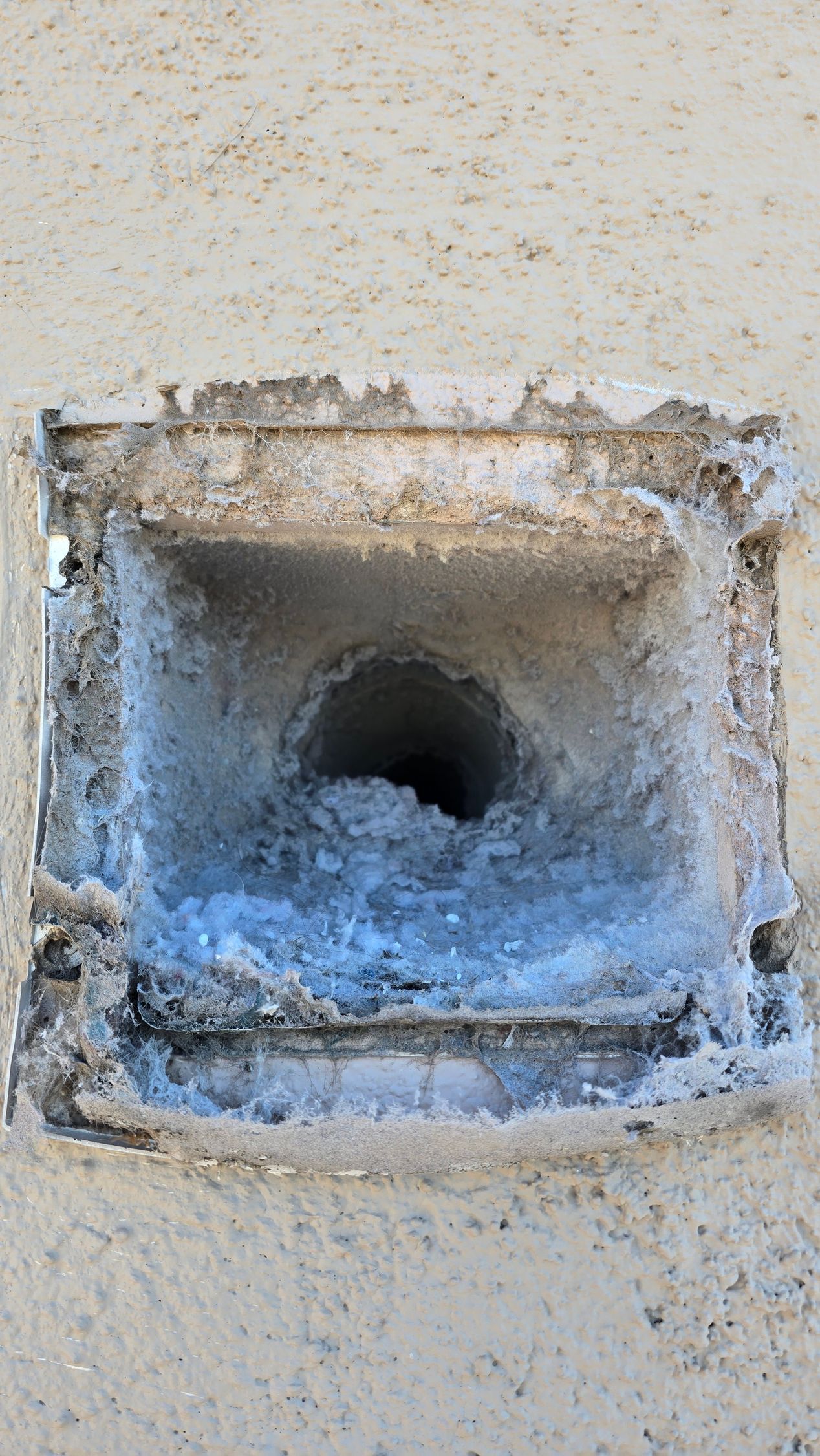 Before vent cleaning in Oro Valley, AZ
