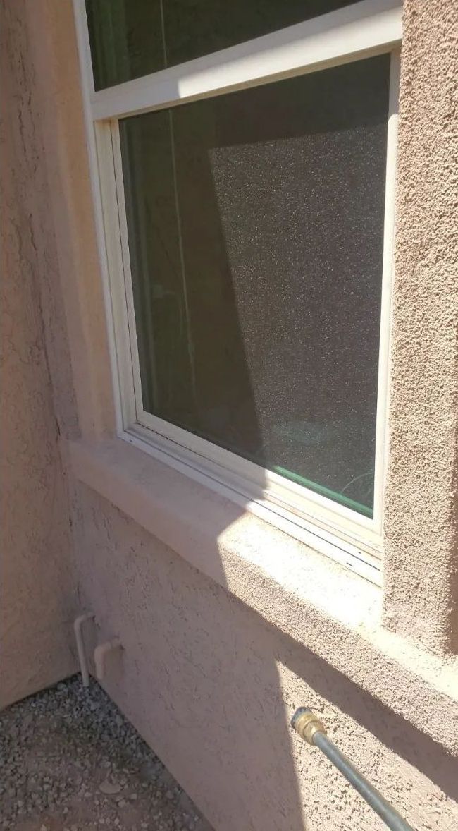 Before Small Window Cleaning