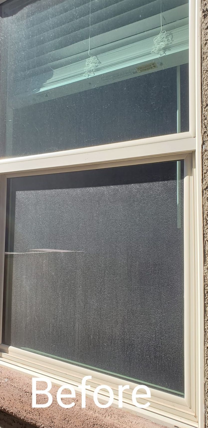 Before Window Cleaning