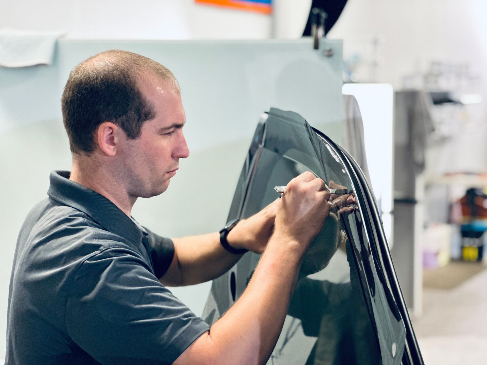 window tint installation