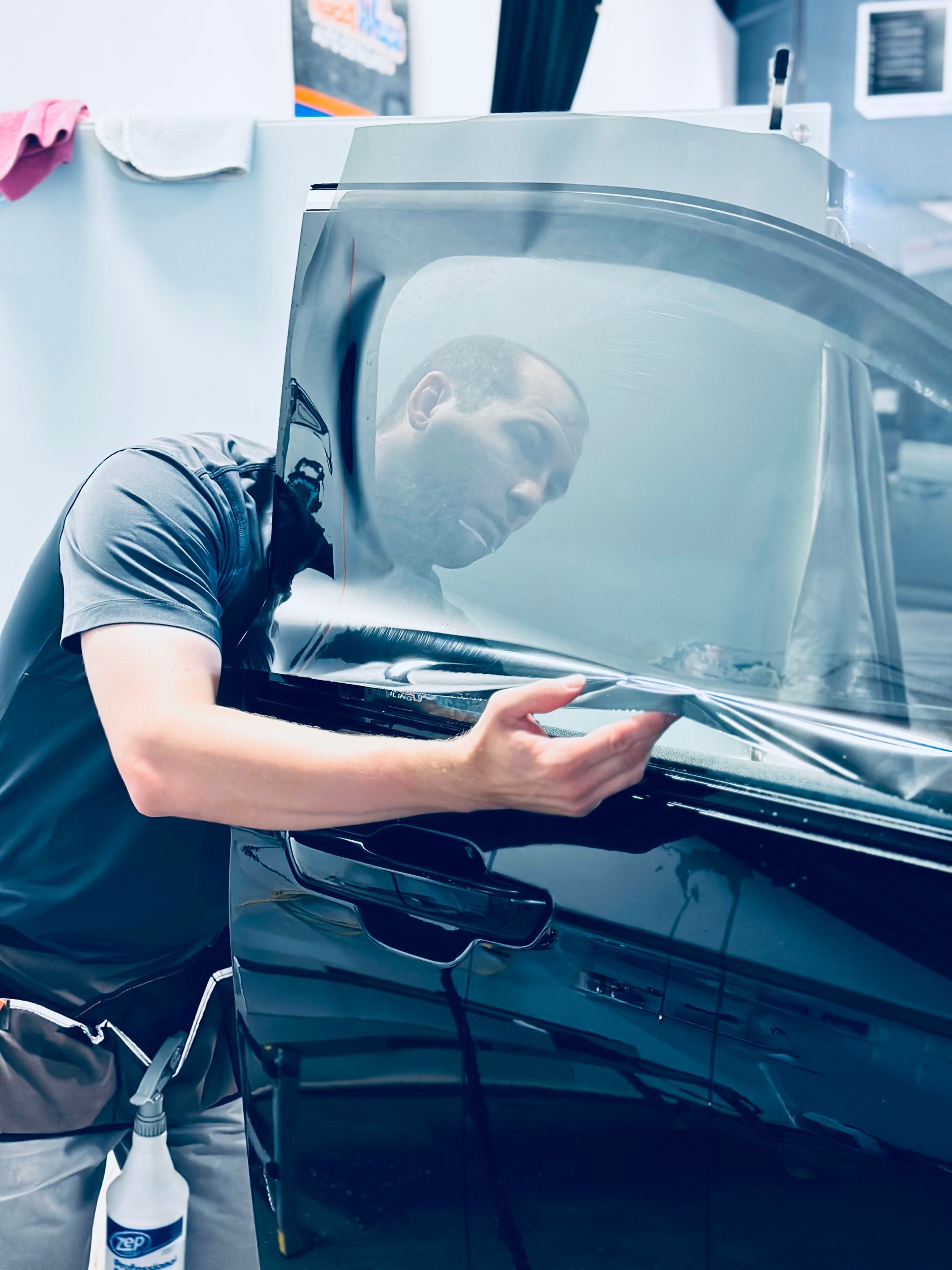 Installing window tint