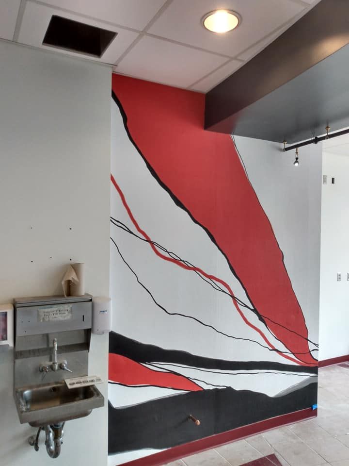 wallpaper hanging