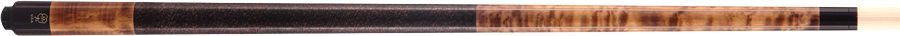 McDermott Double Wash Grey and Natural Walnut Cue