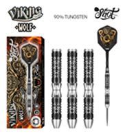 Viking Wolf Steel Tip Dart Set - 90% Tungsten Barrels