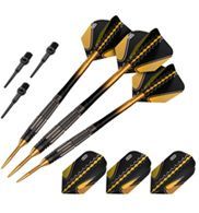 Viper Black Flux 90% Tungsten Steel Or Soft Tip Conversion Darts Gold 20 Grams
