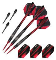 Viper Black Flux 90% Tungsten Steel Or Soft Tip Conversion Darts Red 20 Grams