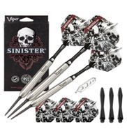 Viper Sinister Darts 95% Tungsten Steel Tip Darts 25 Grams