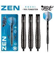 Zen Roshi Steel Tip Dart Set - 90% Tungsten Barrels