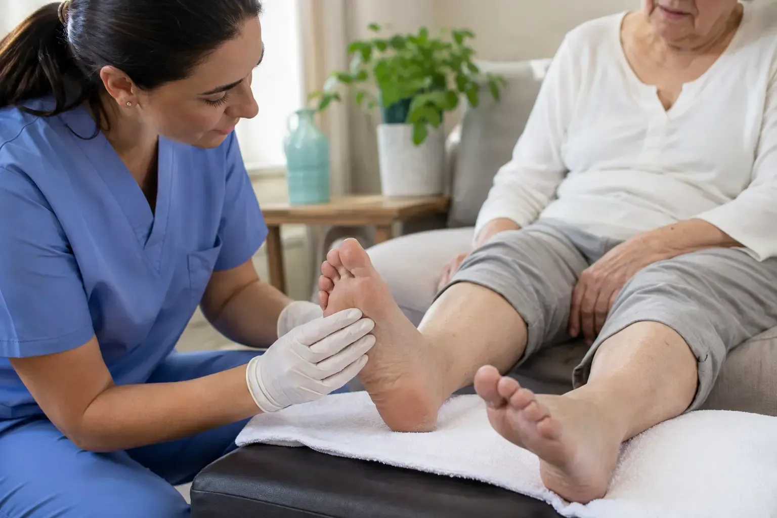 diabetic foot care nursing