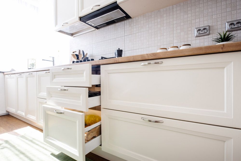 Modern Kitchen Cabinet — Cabinetry In Cessnock, NSW