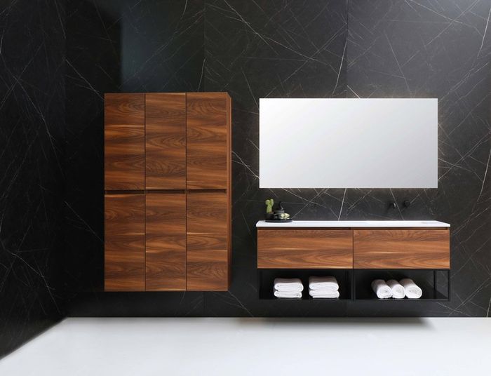 Modern Cabinetry With Dark Theme — Cabinetry In Carrington, NSW