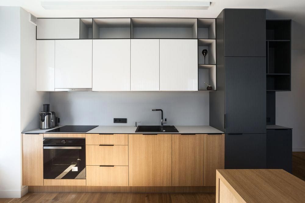 Wood Flat Pack Kitchen Cabinets